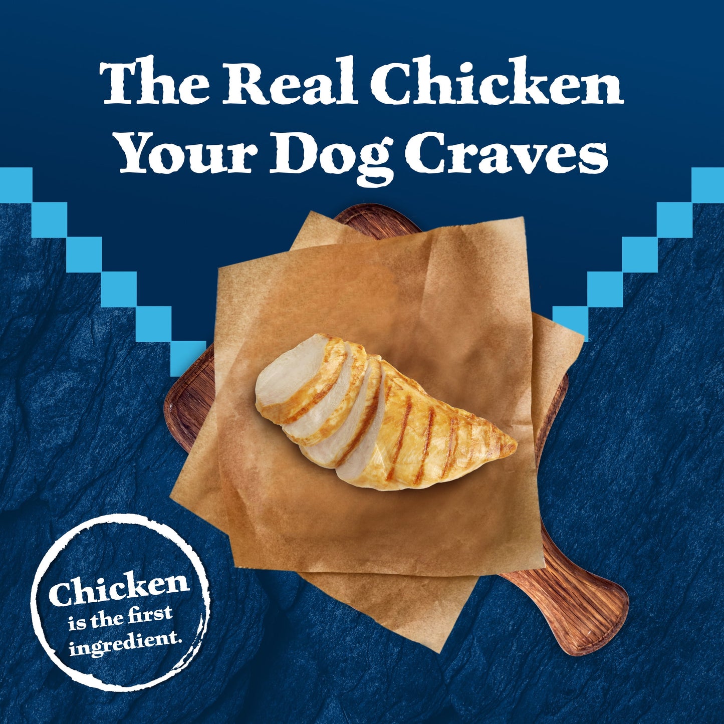 Blue Buffalo Wilderness Natural High-Protein Adult Dog Dry Food, Chicken Recipe, 13-lb.