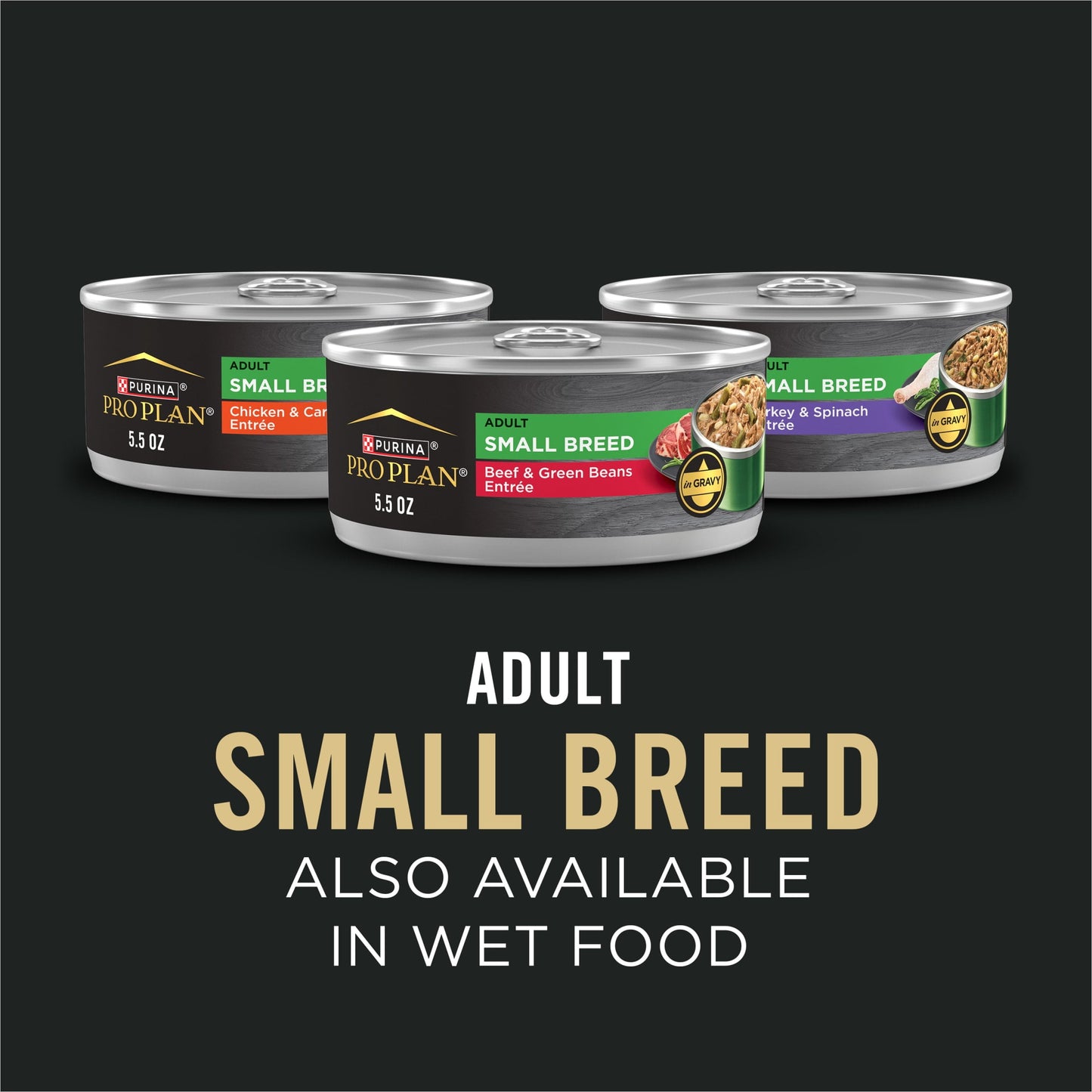 Purina Pro Plan High Protein Small Breed High Protein Dog Food Dry Shredded Blend Lamb and Rice Formula