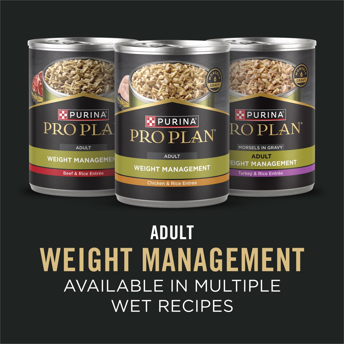 Purina Pro Plan Weight Management Dog Food Dry Formula Chicken and Rice Formula, 6 lb Bag