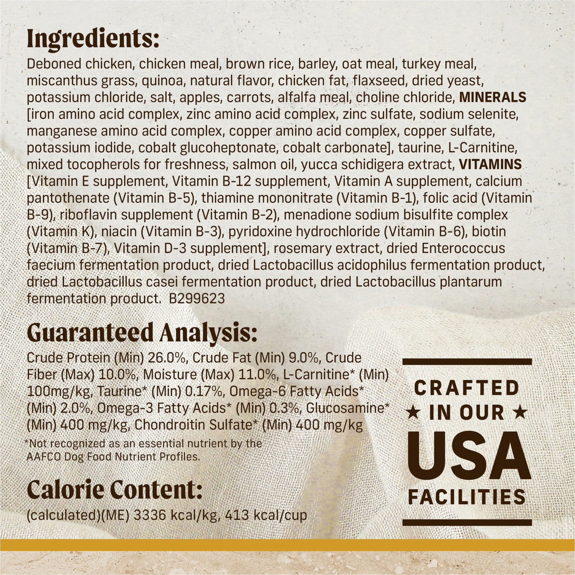 Merrick Healthy Grains Premium Adult Dry Dog Food, Wholesome And Natural Kibble With Chicken And Brown Rice, 33.0 lb. Bag
