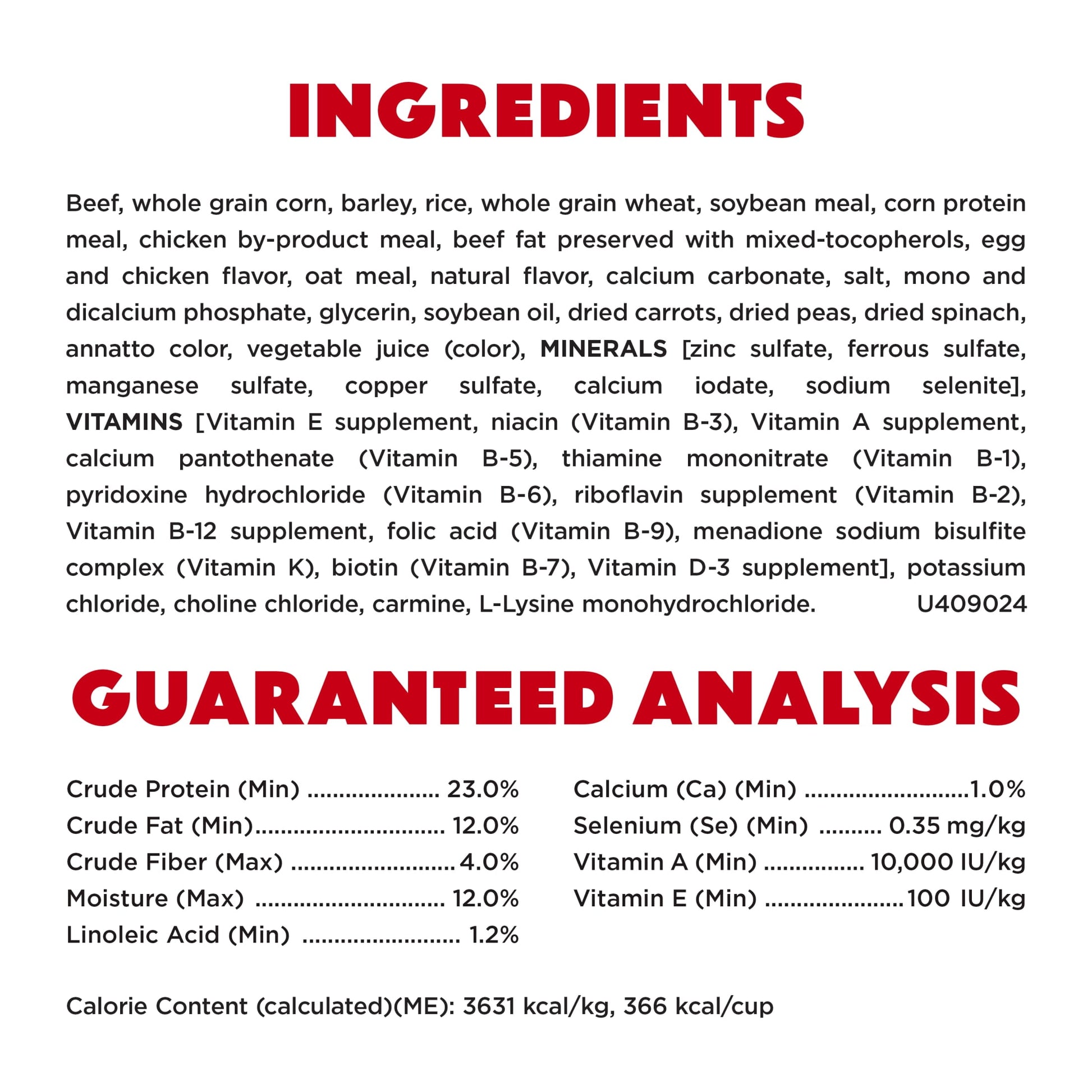 Purina Beneful Originals with Farm-Raised Beef Natural Dry Dog Food Recipe with Added Vitamins, Minerals and Nutrients, 14 lb Bag