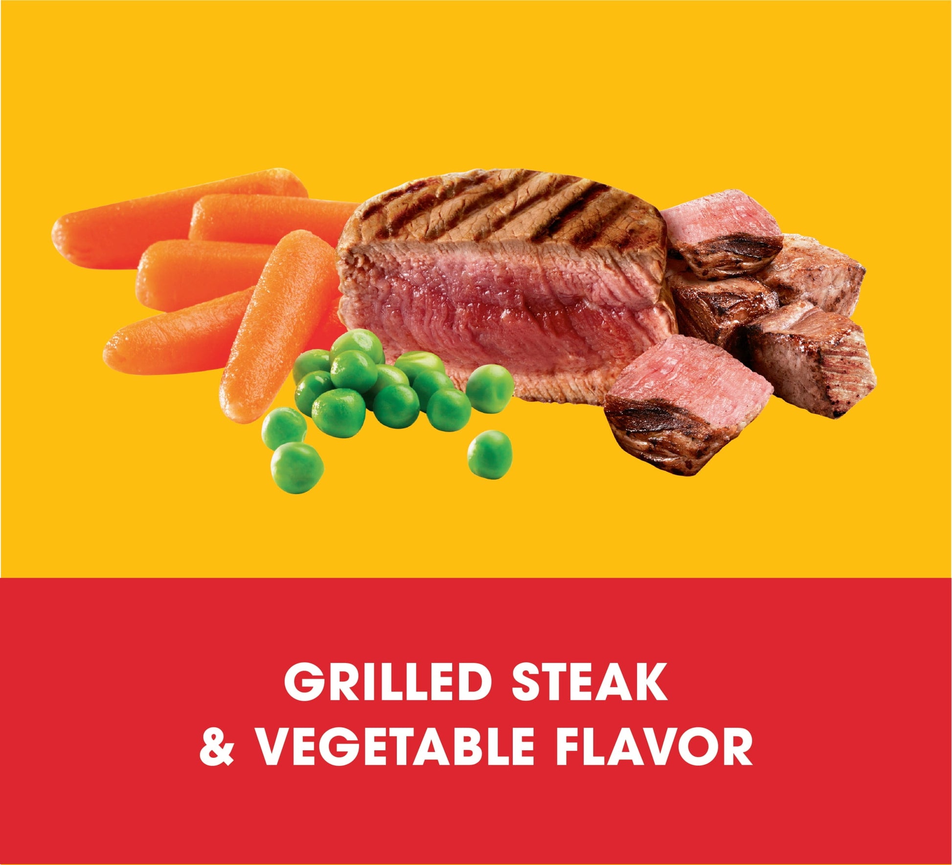 Pedigree Complete Nutrition Grilled Steak And Vegetable Dry Dog Food, 3.5 Lb Bag