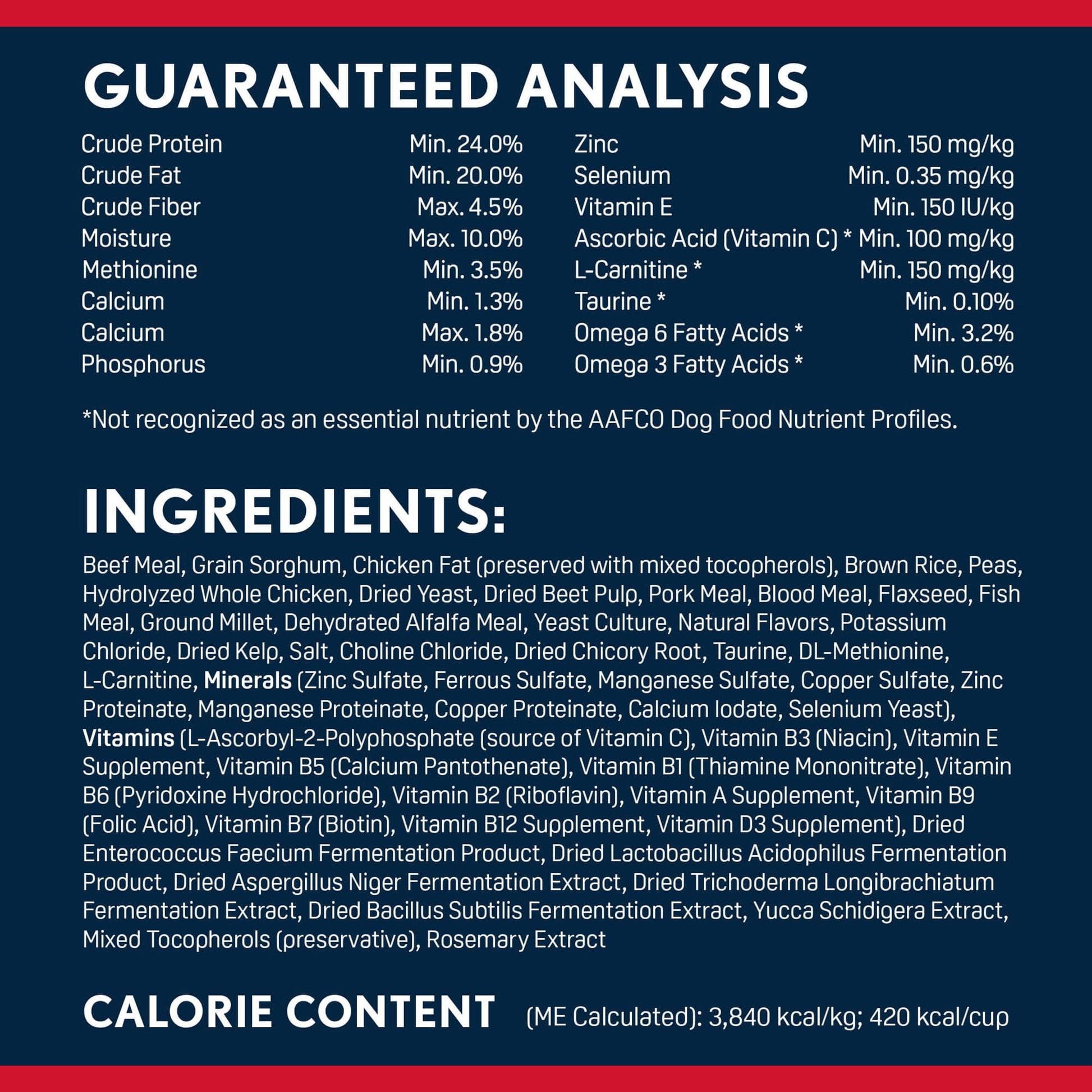 Next Level Hi-Energy Dry Dog Food, 40 lbs
