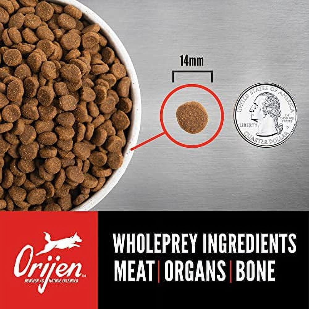 ORIJEN Dog Original Recipe, 25lb, High-Protein Grain-Free Dry Dog Food, Packaging May Vary Grain-Free Food Original 25 Pound (Pack of 1)
