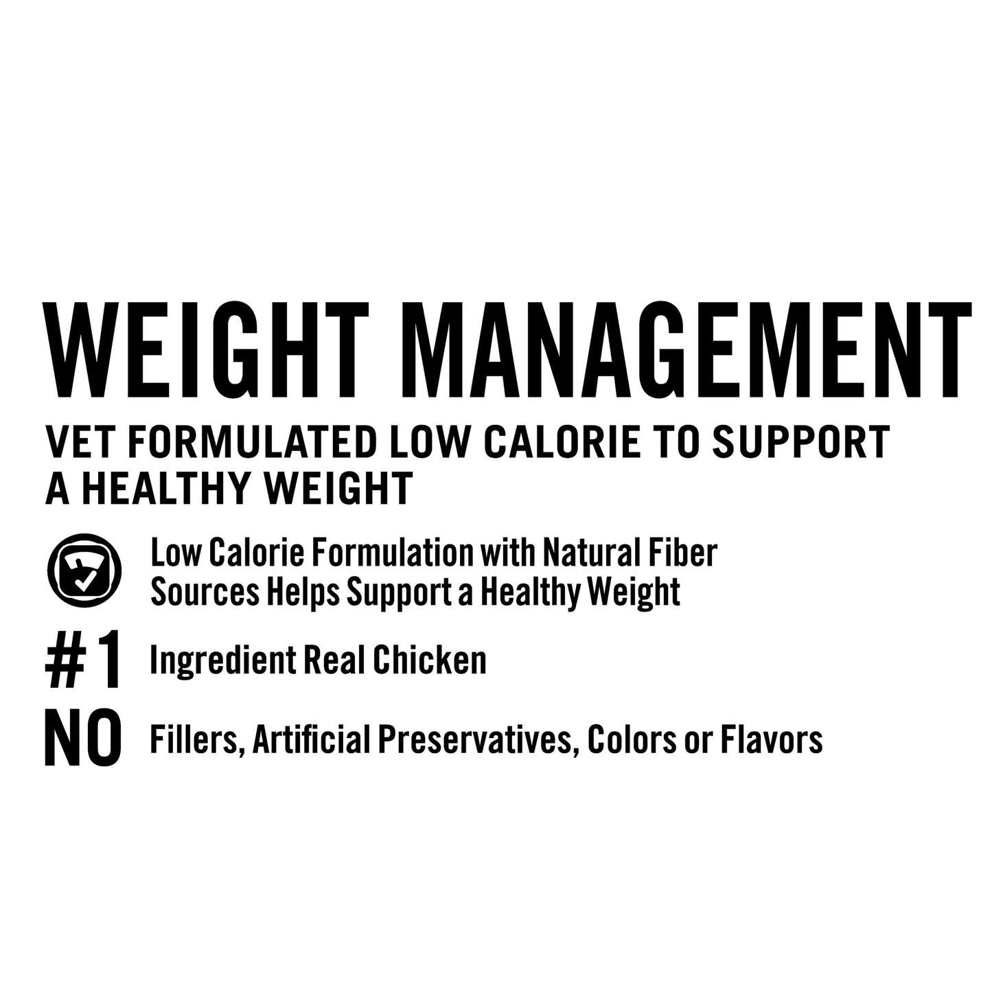 Pure Balance Pro+ Weight Management Chicken & Oatmeal Recipe Dry Dog Food, 8 lbs