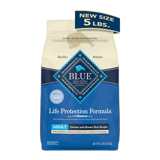 Blue Buffalo Life Protection Formula Natural Adult Dry Dog Food (Pack of 4)