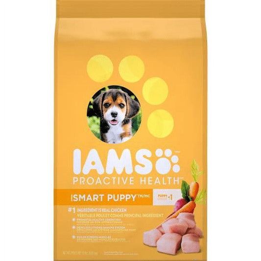IAMS Proactive Health Smart Puppy Original Dry Dog Food (Pack of 16)