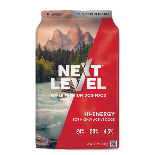 Next Level Hi-Energy Dry Dog Food, 40 lbs