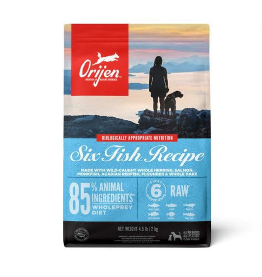 ORIJEN Six Fish Dry Dog Food 4.5 lb