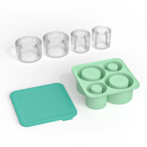 Silicone Ice Cube Tray for ST Ice Maker for Making 3 Hollow Cylinder