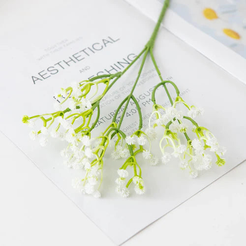 Artificial Plastics Flower Gypsophila Outdoor Garden Party Courtyard
