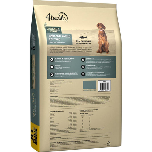 4health Salmon & Potato Formula Adult Dry Dog Food, 45 lbs.