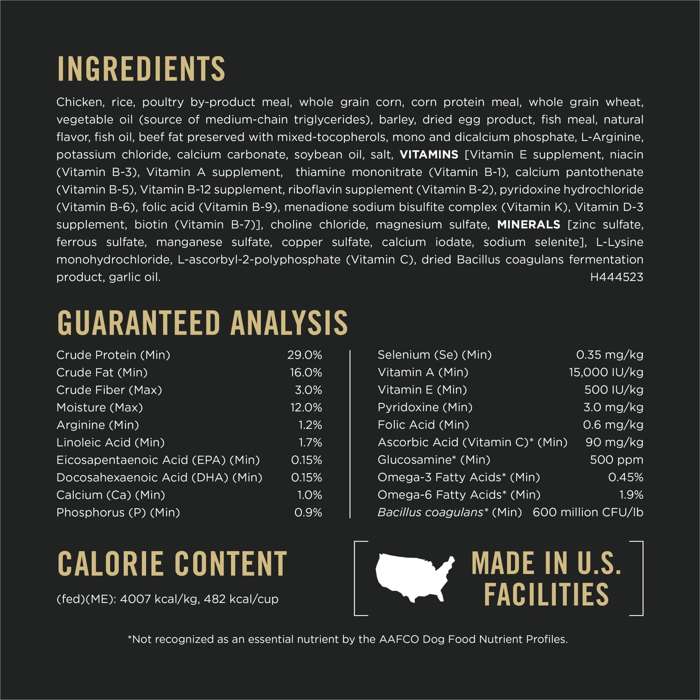 Purina Pro Plan Small Breed Senior Dog Food Bright Mind Seven Plus Chicken and Rice Formula