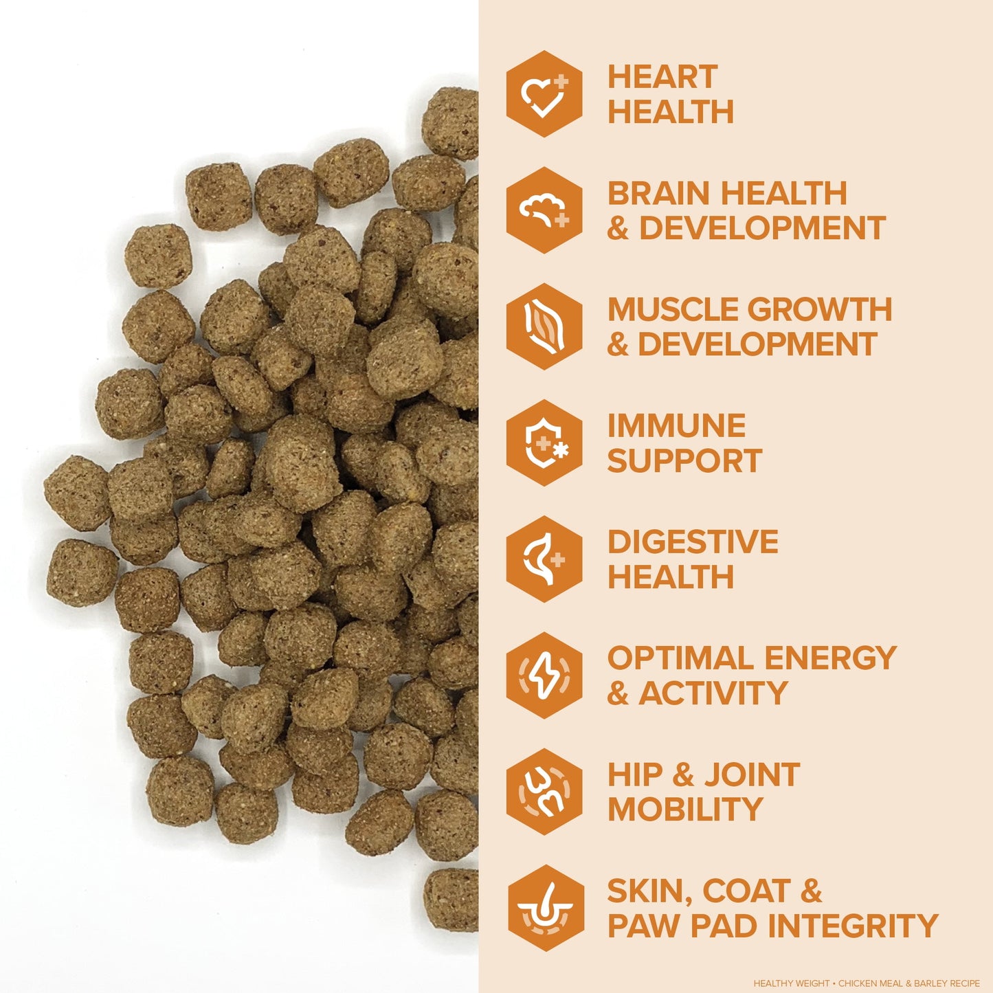 EnTrust Premium Adult Dog Food for Weight Control Chicken Meal and Barley Recipe 33lbs