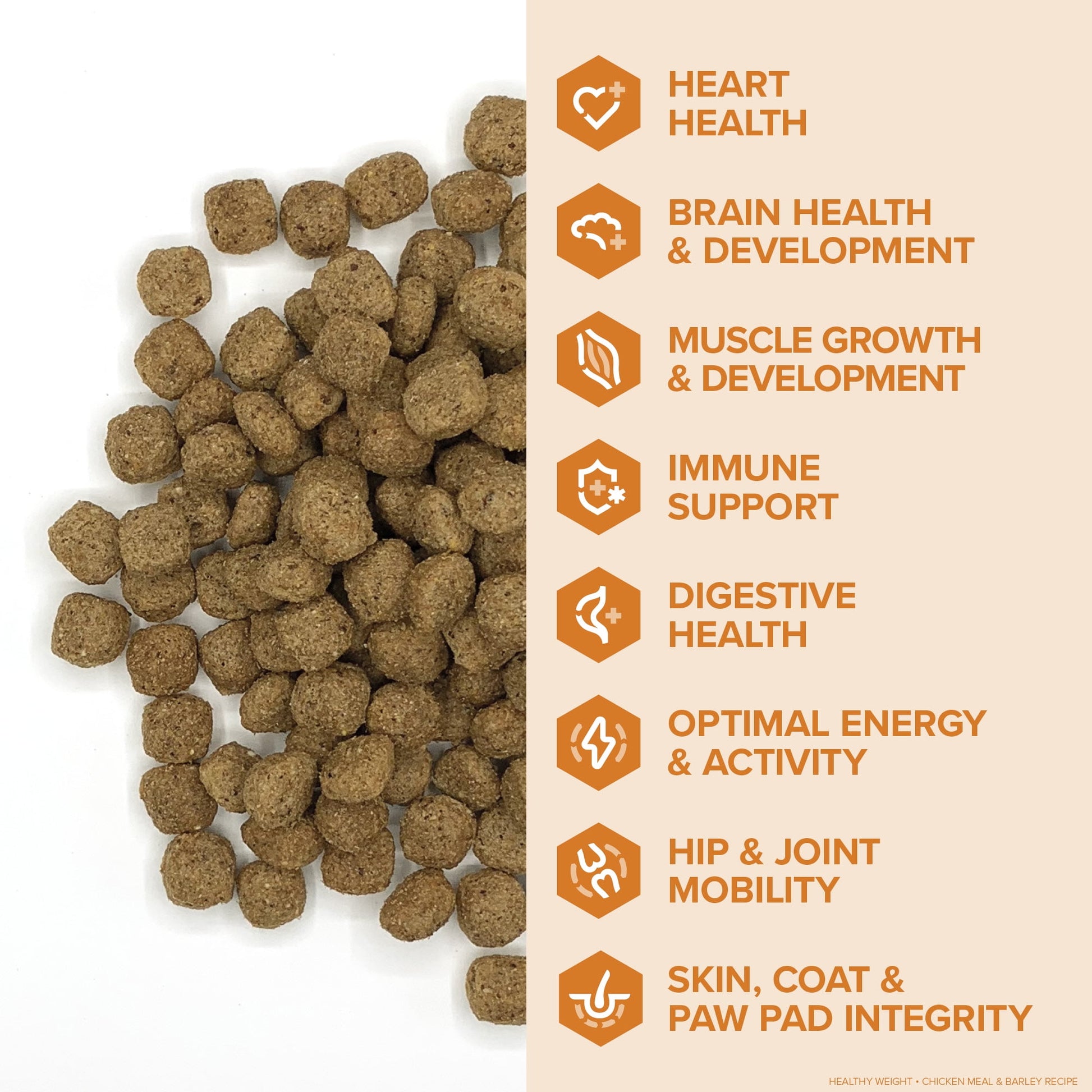 EnTrust Premium Adult Dog Food for Weight Control Chicken Meal and Barley Recipe 33lbs