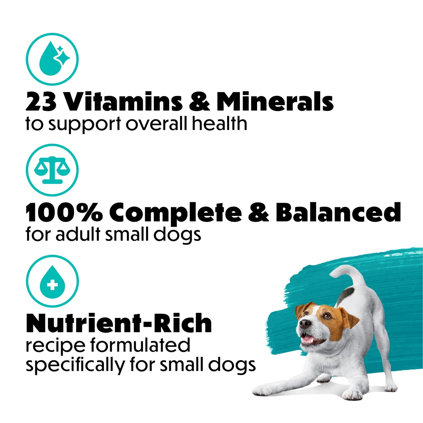 Purina Beneful Incredibites with Farm-Raised Beef Natural Small Breed Dry Dog Food with Added Vitamins, Minerals and Nutrients, 3.5 lb Bag