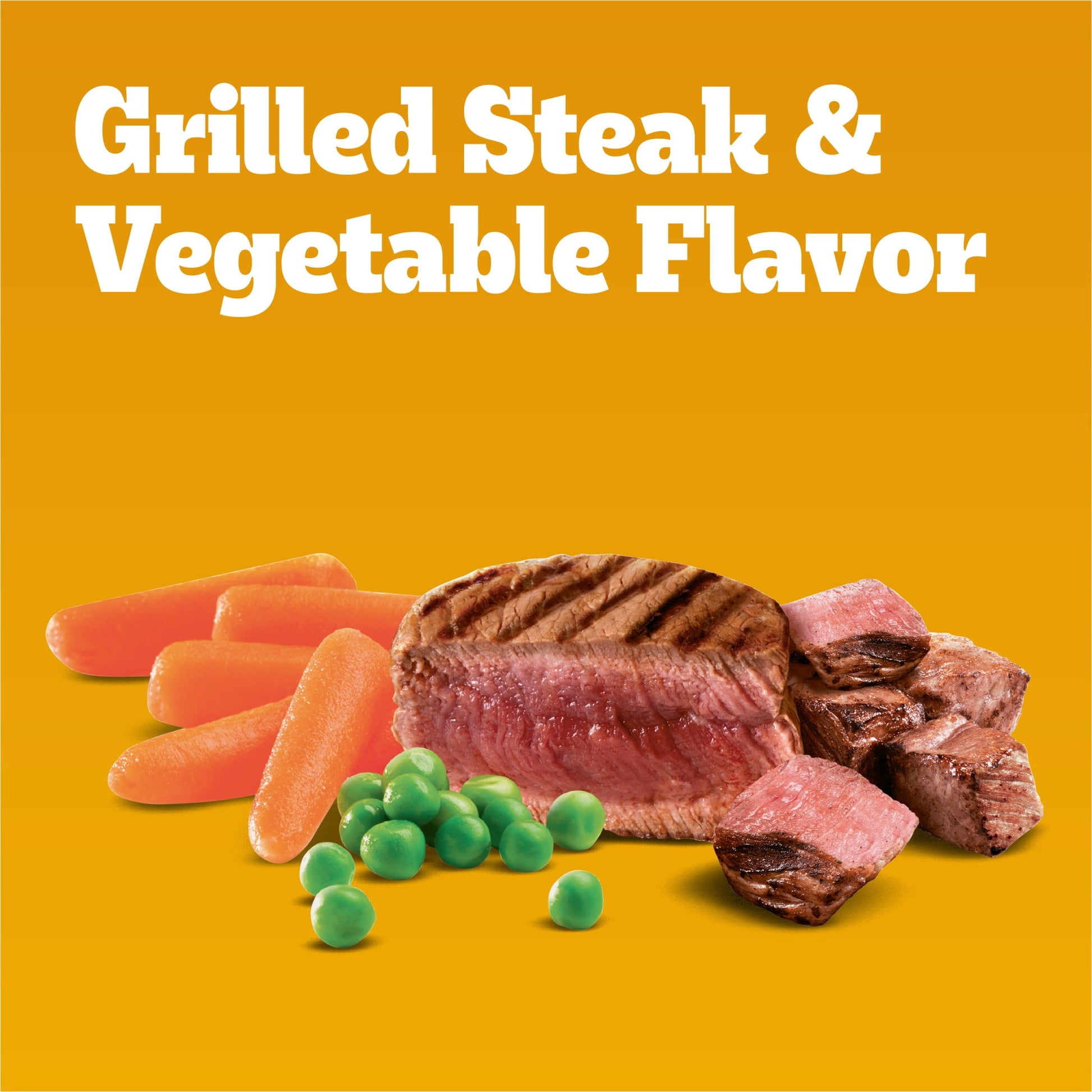 Pedigree Complete Nutrition Grilled Steak And Vegetable Dry Dog Food, 3.5 Lb Bag