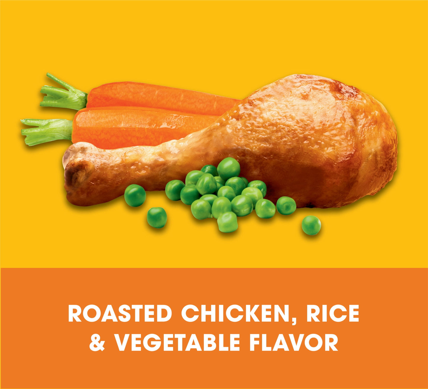 Pedigree Complete Nutrition Roasted Chicken, Rice, And Vegetable Dry Dog Food, 14 Lb Bag