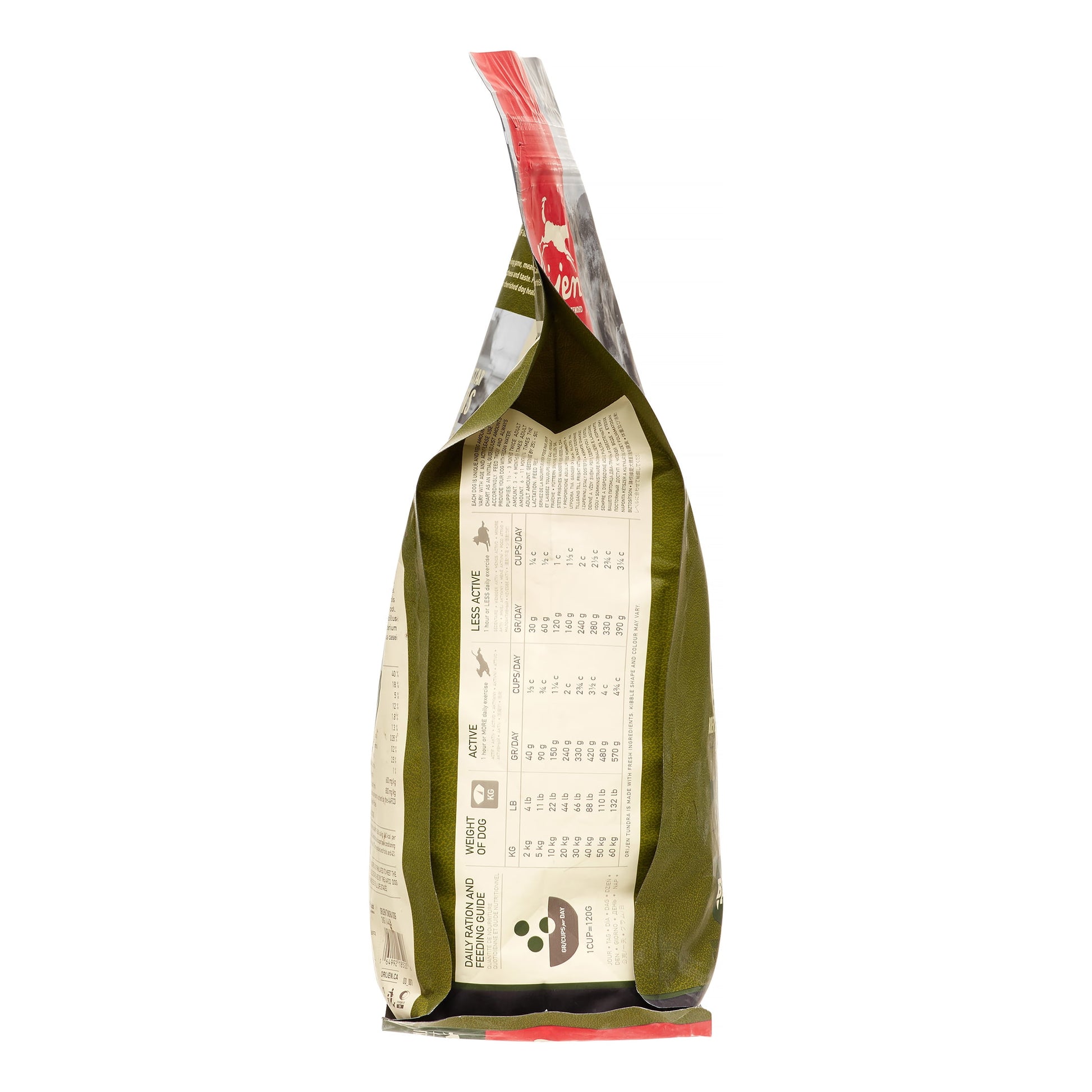 Orijen Tundra Biologically Appropriate Goat, Boar, Venison, Duck, Mutton & Char Dry Dog Food, 4 lb